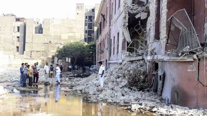 Egypt Explosion Hits Italian Consulate in Cairo